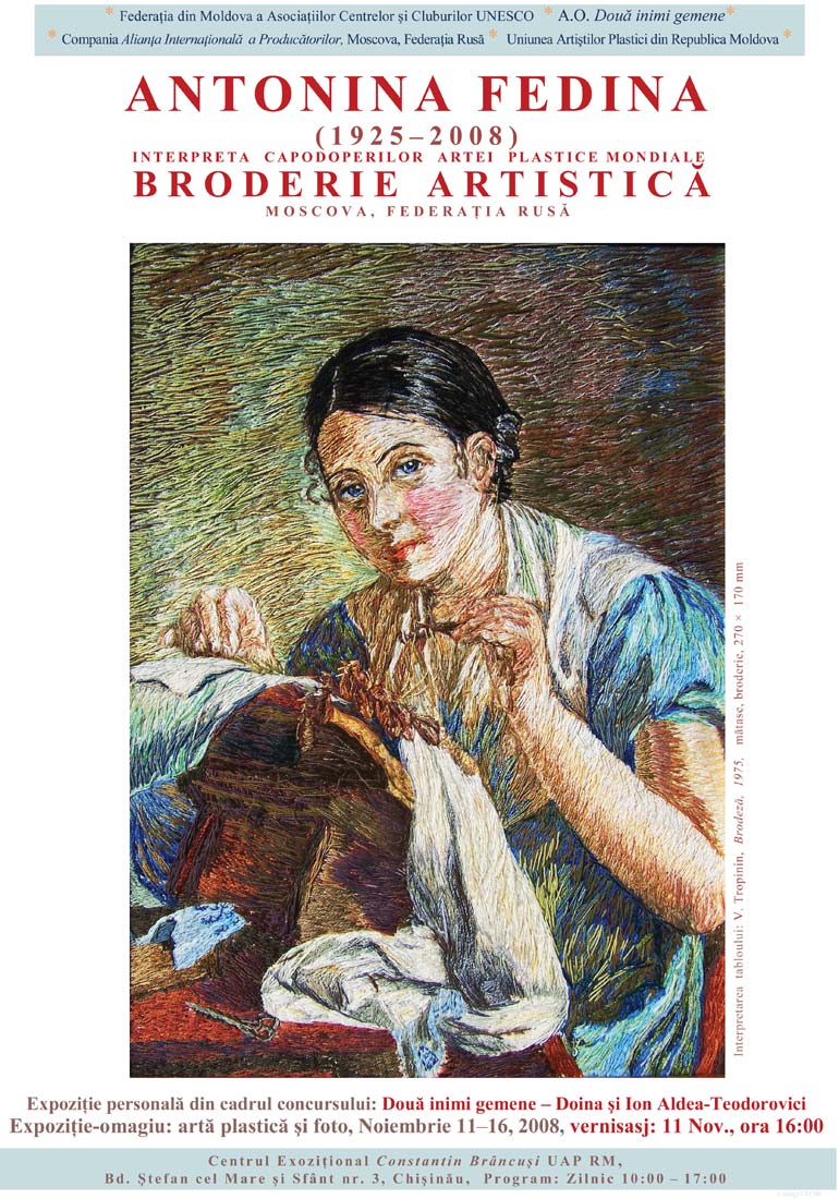 Antonina FEDINA: Broderie Artistică