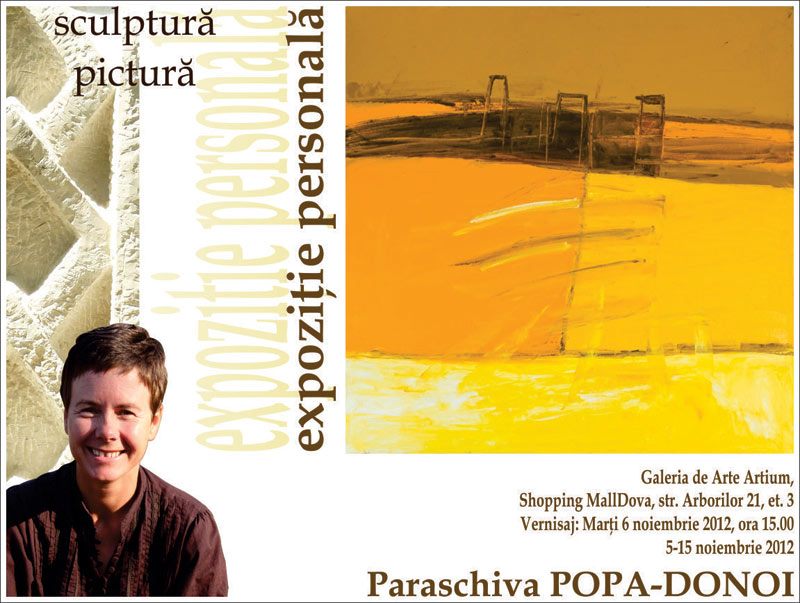 Parashiva POPA-DONOI: Sculptură, Pictură