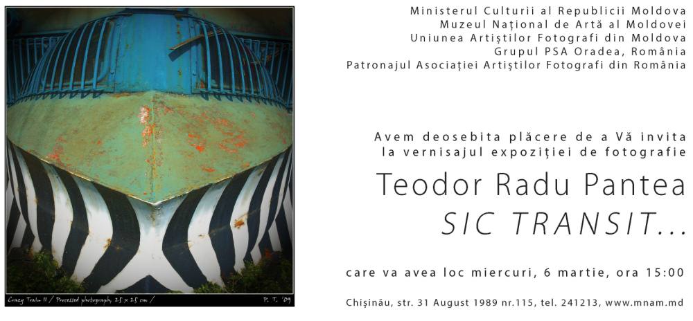 Teodor Radu Pantea Sic transit…