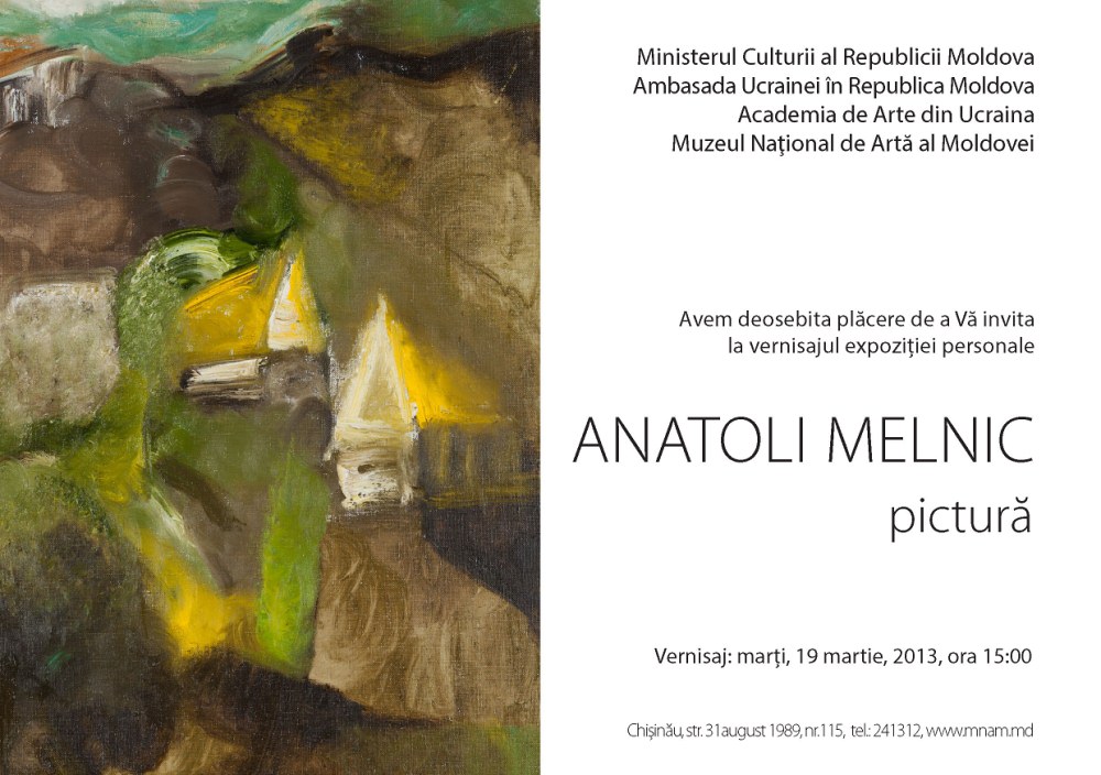 Anatoli MELNIC, pictură