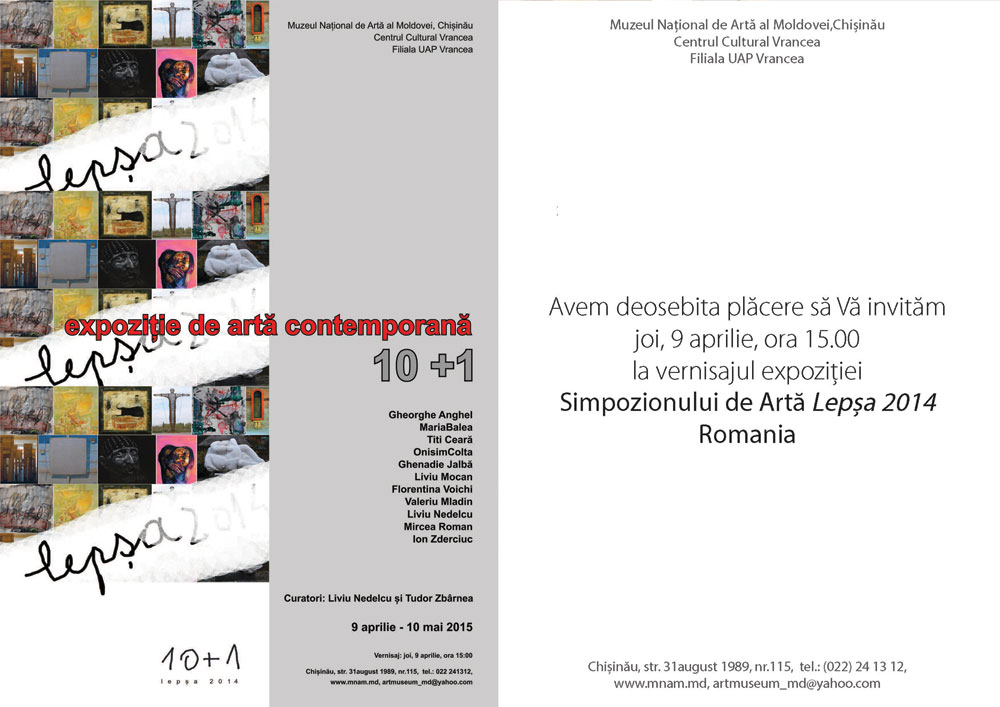 10+1, Simpozionul de artă LEPȘA 2014, România